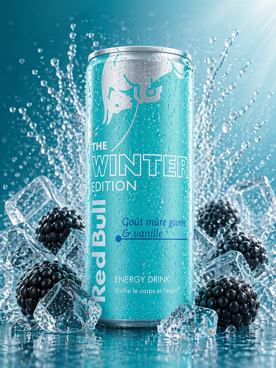 Red Bull Mûre Givrée/Vanille (x1)