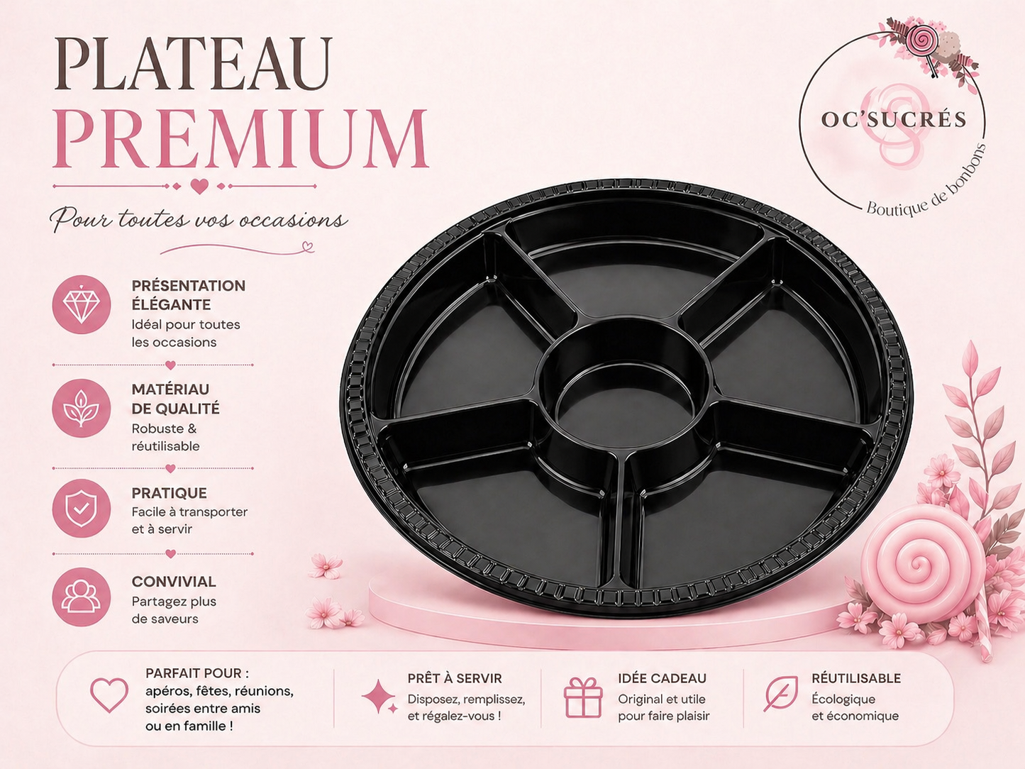 PLATEAU PREMIUM ✨
