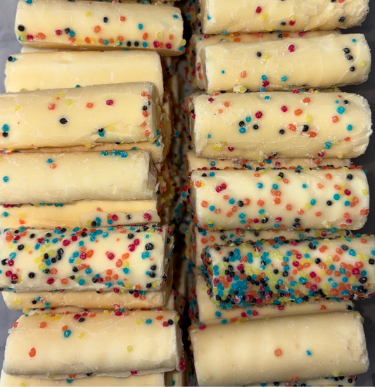 Nuage Chocolat Blanc Fourré Fraise (Lot de 3)