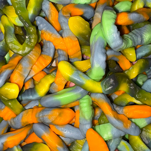 Serpents Bicolores Lisses (100g)