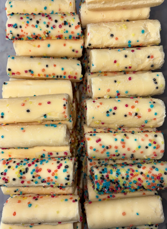 Nuage Chocolat Blanc Fourré Fraise (Lot de 3)