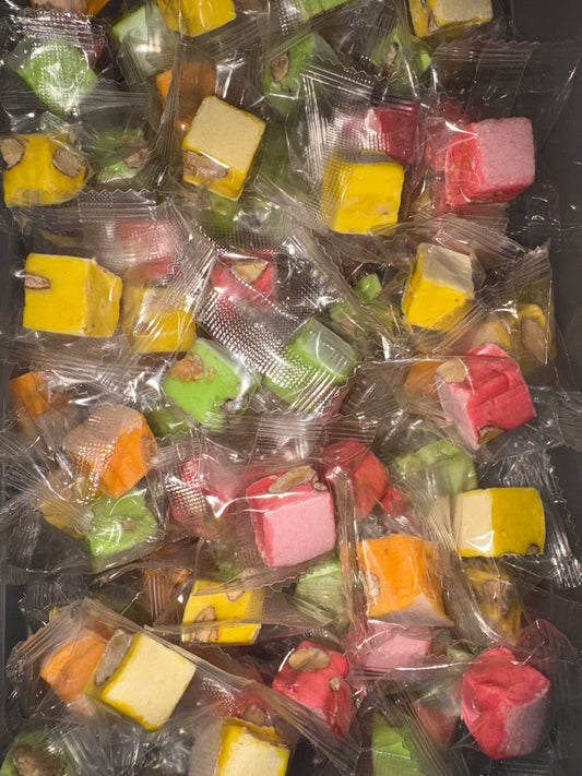 Petit Nougats Colorés (Lot de 10)