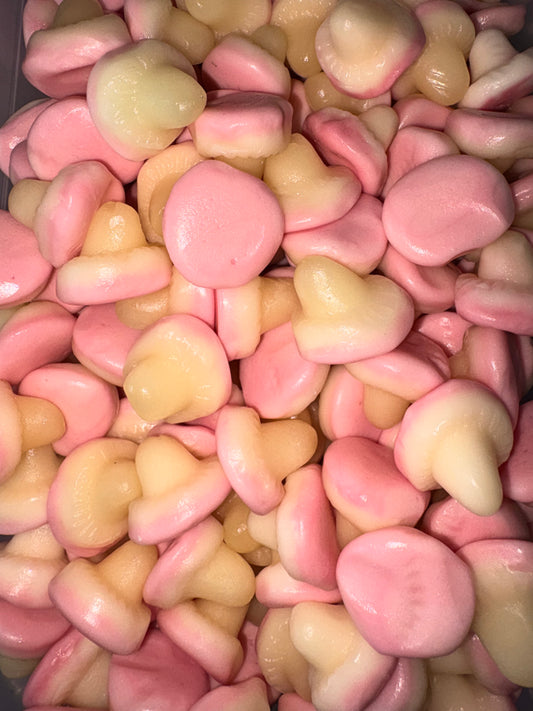 Champignons Lisse Fraise/Crème (100g)
